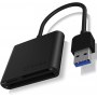 ICY BOX | IB-CR301-U3 USB 3.0 Zewnętrzny czytnik kart | USB 3.0 Typ-A | 3 x gniazdo czytnika kart: CF, SD, microSD - 3